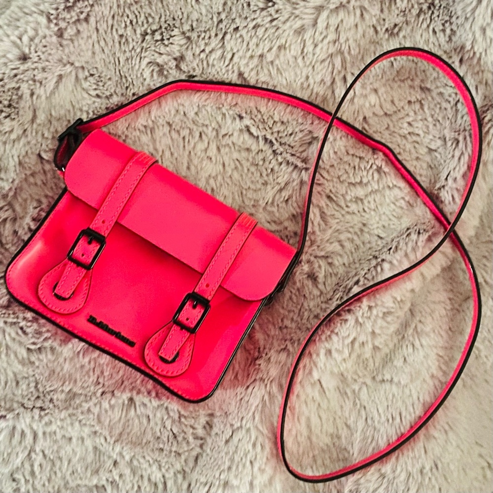 NWOT Dr. Martens 7 inch Mini Leather Satchel Crossbody Bag